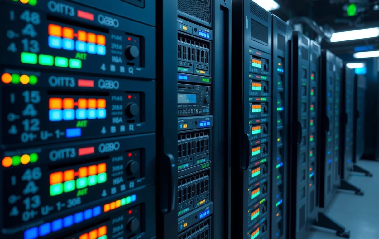 Internal server metrics visualization