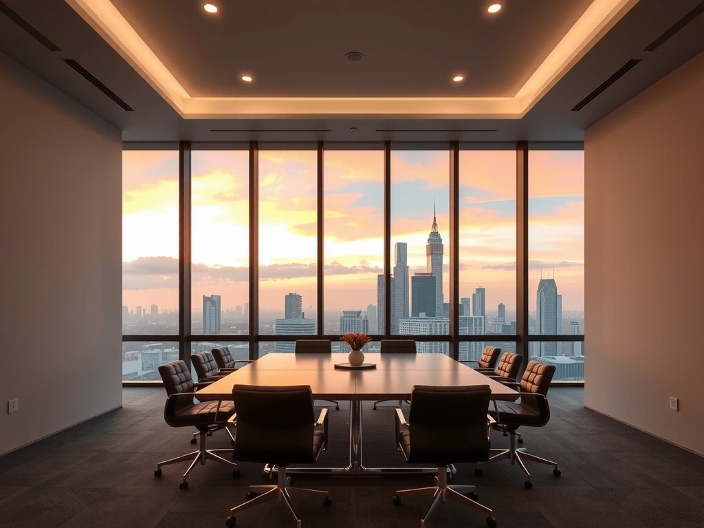 Jakarta boardroom perspective
